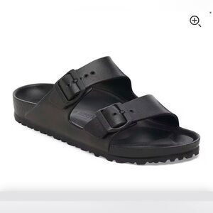 Birkenstock Black Two-Buckle EVA Slide Sandal